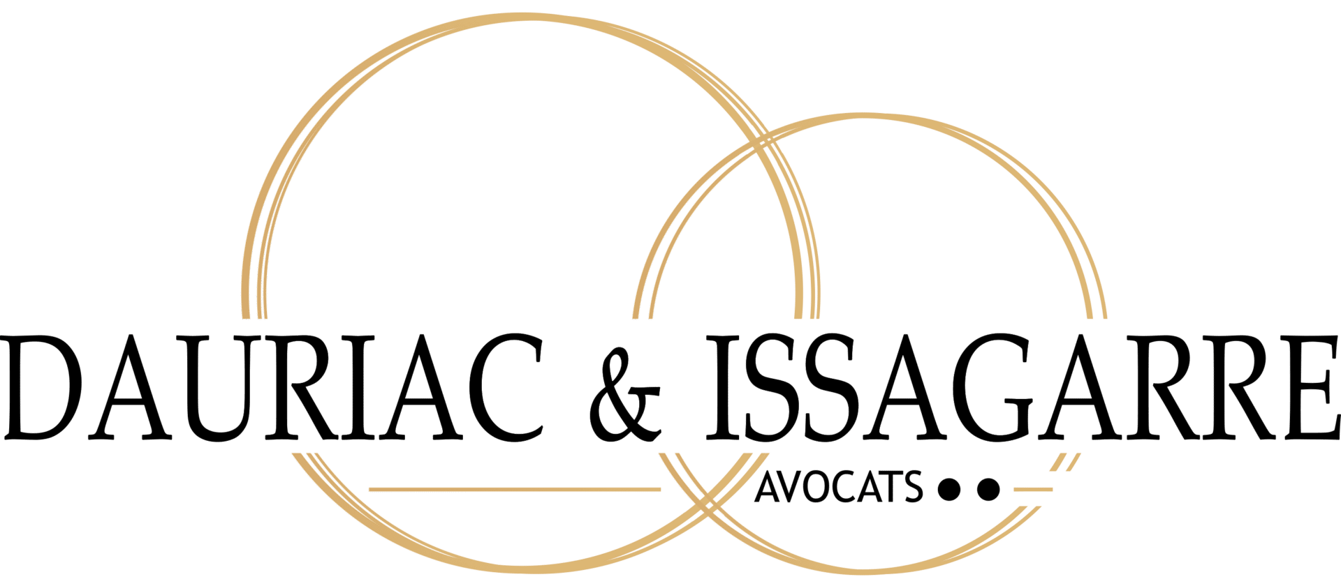 Cabinet d'avocats Dauriac et Issagarre - Logo foncé